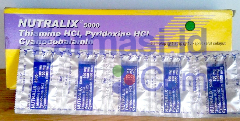 Nutralix 5000  Kandungan, Indikasi, Efek Samping, Dosis 